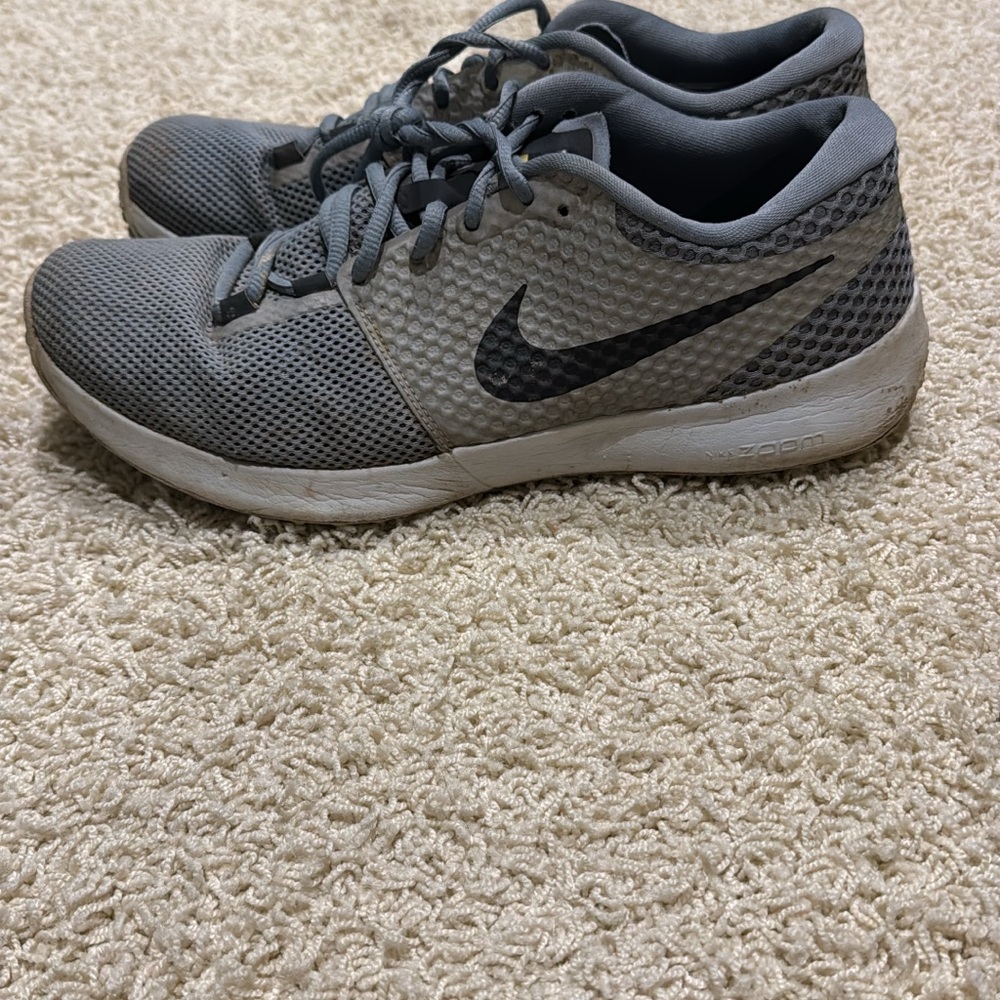 Nike Charcoal and Black Training Sneakers